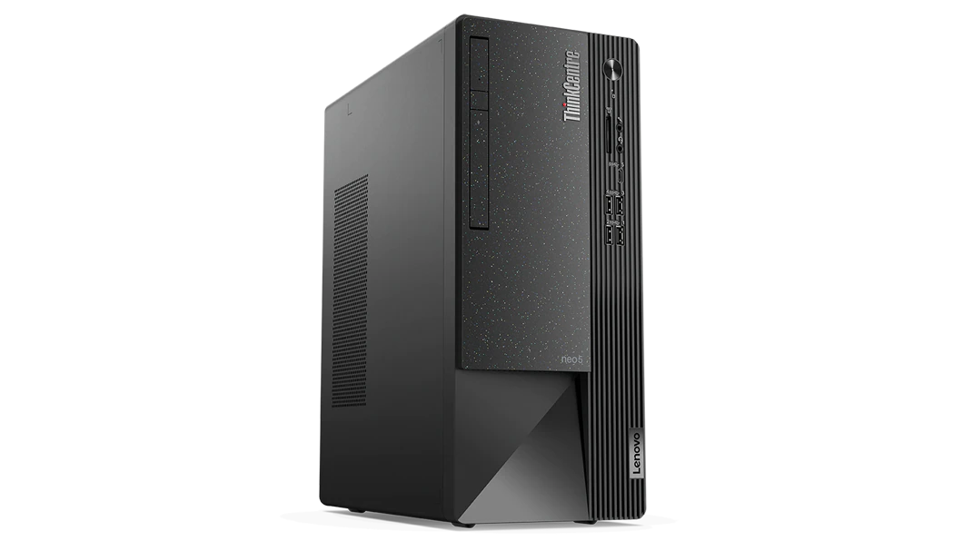 Lenovo ThinkCentre neo 50t Intel® Core™ i5-12400 1x 4GB UDIMM DDR4 1TB HDD 7200rpm USB Calliope Keyboard, Black, Arabic Lenovo ThinkCentre neo 50t Intel® Core™ i5-12400 1x 4GB UDIMM DDR4 1TB HDD 7200rpm USB Calliope Keyboard, Black, Arabic